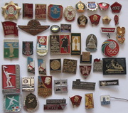 Значки периода 1970-1990 годов