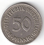 Продаю 50 пфенниг 1950 года ФРГ J