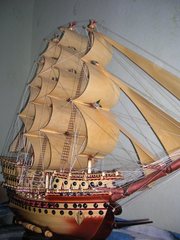 Продам  сувенирный парусник 150 см длина