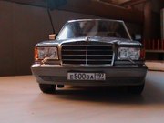 коллекционная авто модель мерседес бенц 560 SEL
