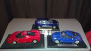 Модели  porsh,  ferrari,  nissan. 